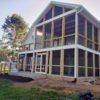 Screen Porch Deck With Patio Below, Ruckersville VA 22968