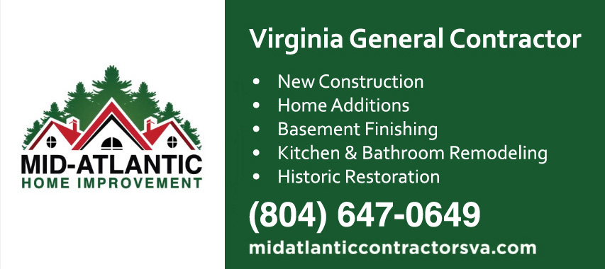 Virginia General Contractor Since 1975!