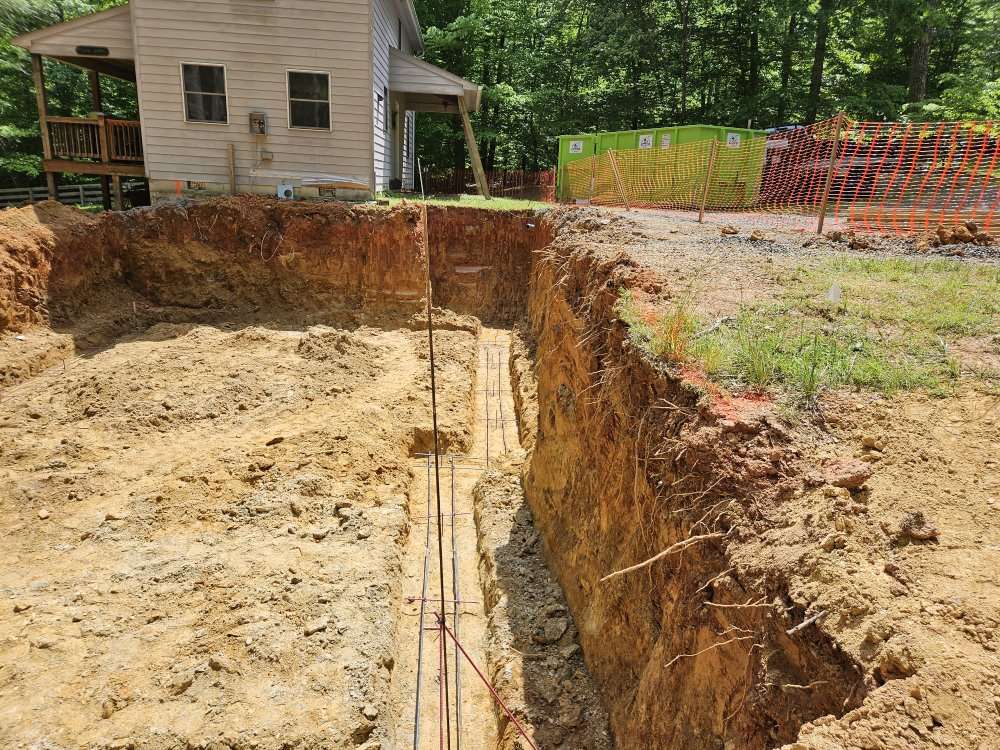 Basement Excavation, Nellysford VA 22958