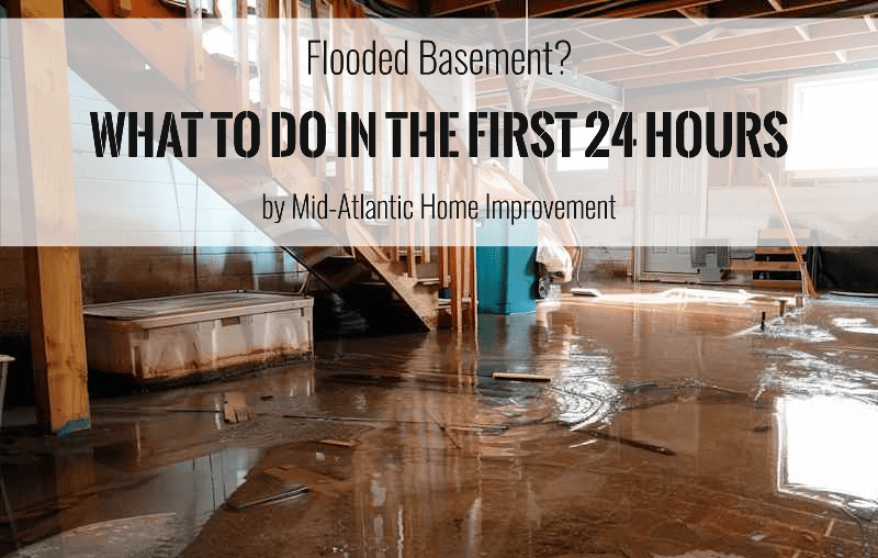 Flooded Basement? What To Do In The First 24 Hours